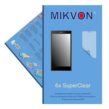 Amazon.com: MIKVON 6X Films Screen Protector SuperClear for ...