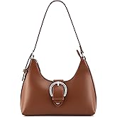 NIUEIMEE ZHOU Shoulder Bag for Women Retro Vegan Leather Tote HandBag Crossbody Bags Underarm Purses