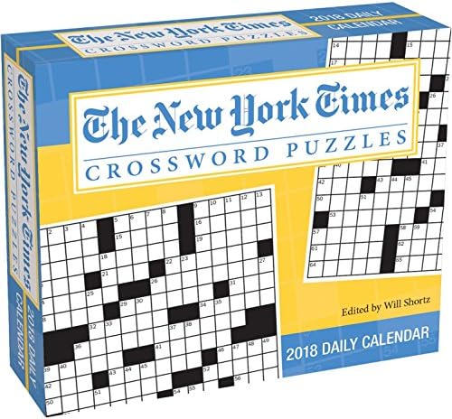 The New York Times Crosswords 2018 Day-to-Day Calendar