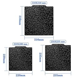 Tofelf 3D Print Bed Textured PEI Surface + Smooth