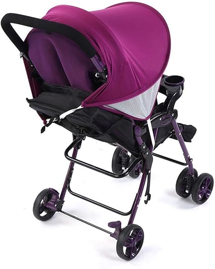 Amazon ベビーカー 日よけカバー 大型サンシェイド Uvカット 風よけ 通気 涼しい 夏対策 スパンデックス素材 伸縮性ある 洗える 丈夫 ベビーカーアクセサリー 生産お祝い パープル 日よけ 虫よけカバー ベビー マタニティ 通販