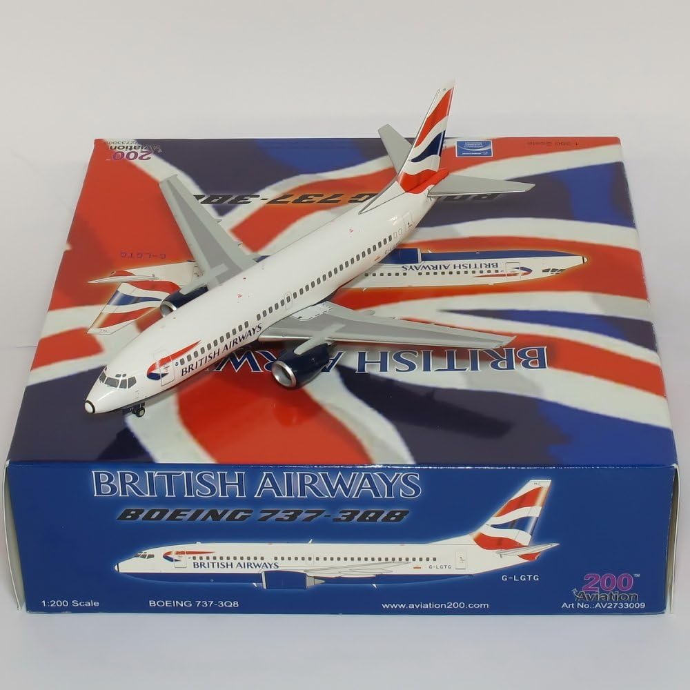 Aviation200 1/200 AV2733009 BRITISH AIRWAYS BOEING 737-3Q8 G-LGTG