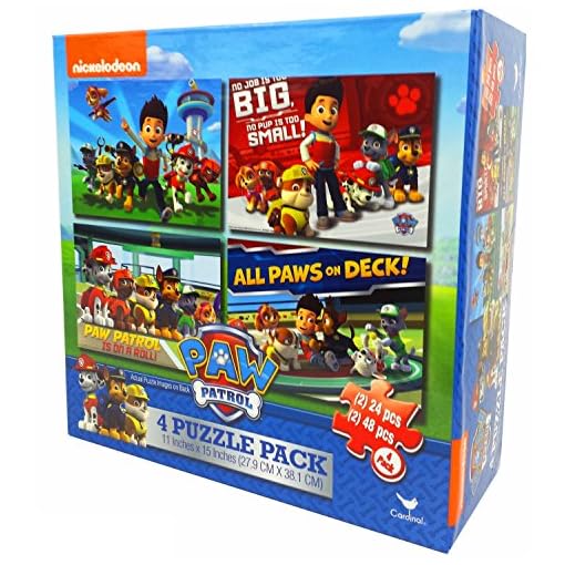 Cardinal Industries Paw Patrol 4-Pack of Puzzles - Image 7