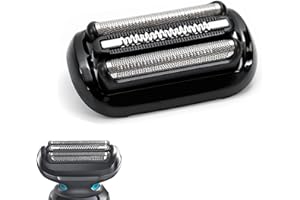 JIANCENGYU 53B Replacement Head Compatible With Braun Series 5 6, 53B Wet and Dry Replacement Foil and Cutter for Braun Electric Shaver S5 S6 5409 5762