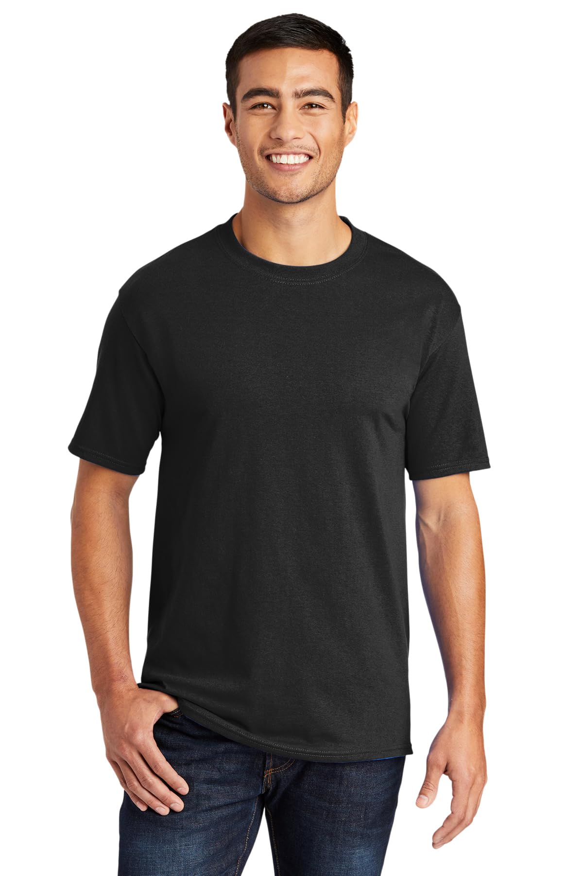 Photo 1 of ***MODEL SIMILAR**Port & Company Tall Core Blend Tee XLT Jet Black