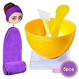 EC VISION DIY Facial Mask Mixing Bowl Set, Lady