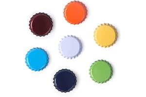 Newflager 315 Count Beer Bottle Caps Oxygen Absorbing Crowns, Ideal for HomeBrew, 7 Assorted Colors