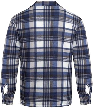hooded fleece lined lumberjack shirt