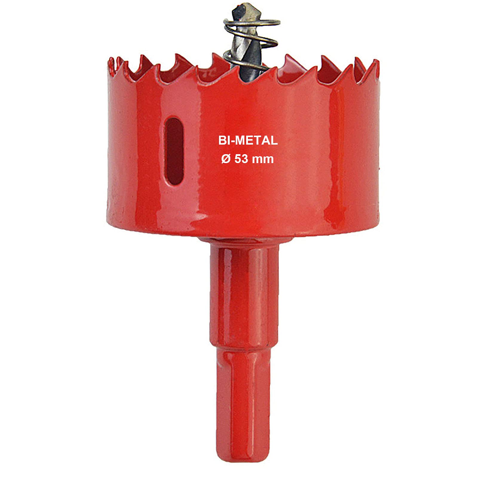 SagaSave 53mm HSS Bi-Metal Hole Saw with Corn Hole Drilling Cutter, Hole Cutter for Stainless Steel,Metal,Wood,Plastic,Drywall,Fiberboard,2.09inch 1PCS