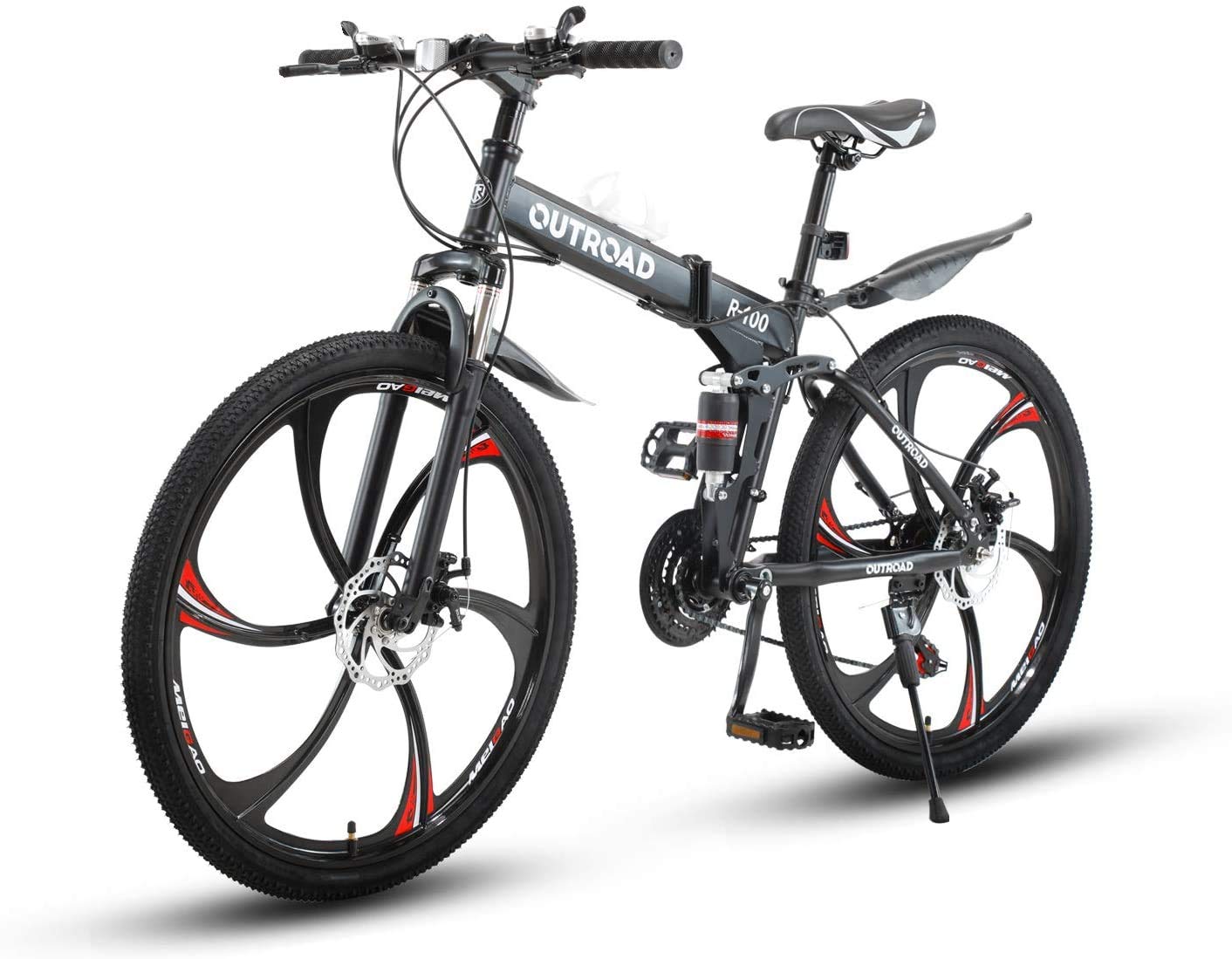 PanAme 26 Inch Adult Folding Bikes/Mountain