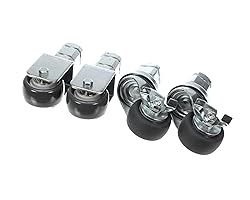 Alto Shaam 5008022 2.5" Stem Unibody Casters