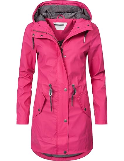 Peak Time Damen Allwetter Regenjacke Regenmantel L60049 6 Farben S-XXL