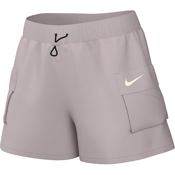 Nike Sportswear Essential Women's Woven High-Rise Shorts (Platinum