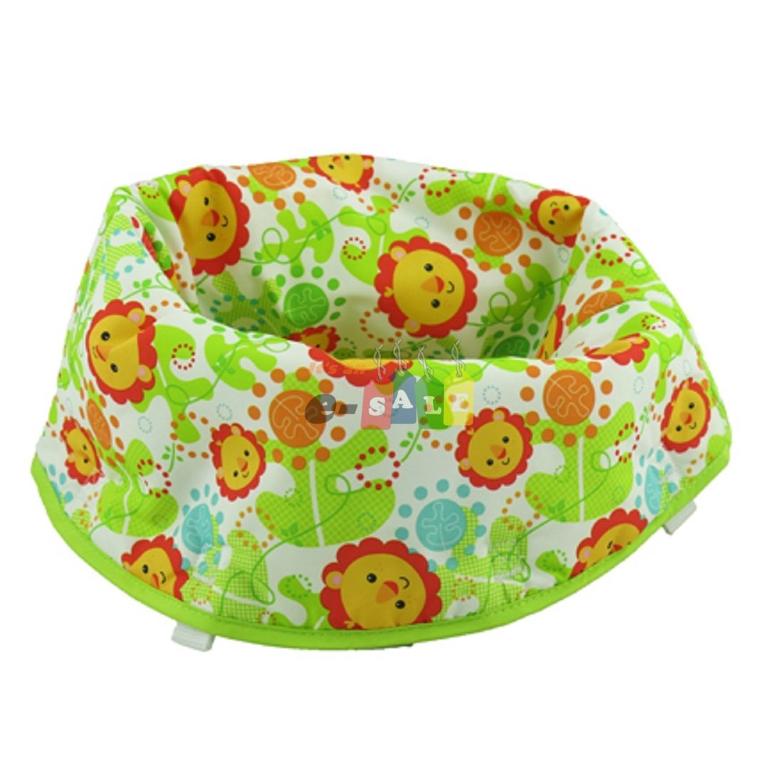 Amazon.com : Fisher Price Jumperoo Replacement Seat Pad (CHN44 RAINFOREST FRIENDS) : Baby