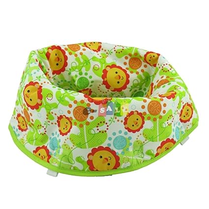 Fisher Price Jumperoo Replacement Seat Pad (CHN44 RAINFOREST FRIENDS) by Fisher-Price
