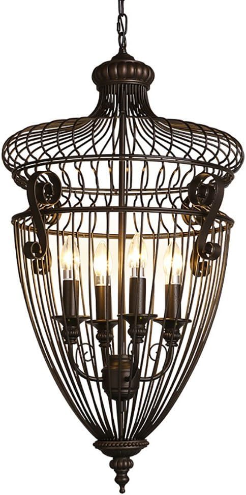 HOMEE Decke Kronleuchter-Beleuchtung Eisen Kronleuchter Retro