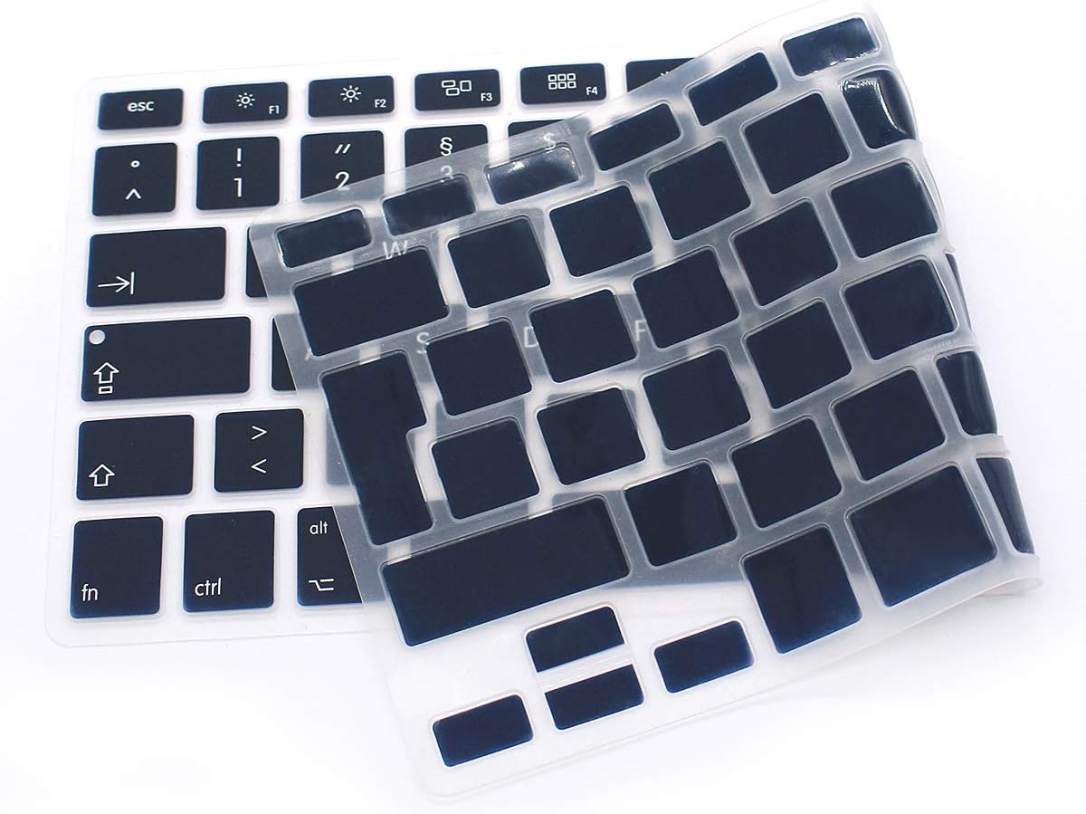 MMDW EU/UK German Language Keyboard Cover for Macbook Pro 13 Inch,15 Inch(with or without Retina Display - Image 4
