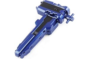 Desamvap Bey Battling Tops Blade Burst X Launcher and Grip, BX String Launcher Right Spin String Launcher Grip DB Layer System Compatible with BX Bey Burst Series (Blue)