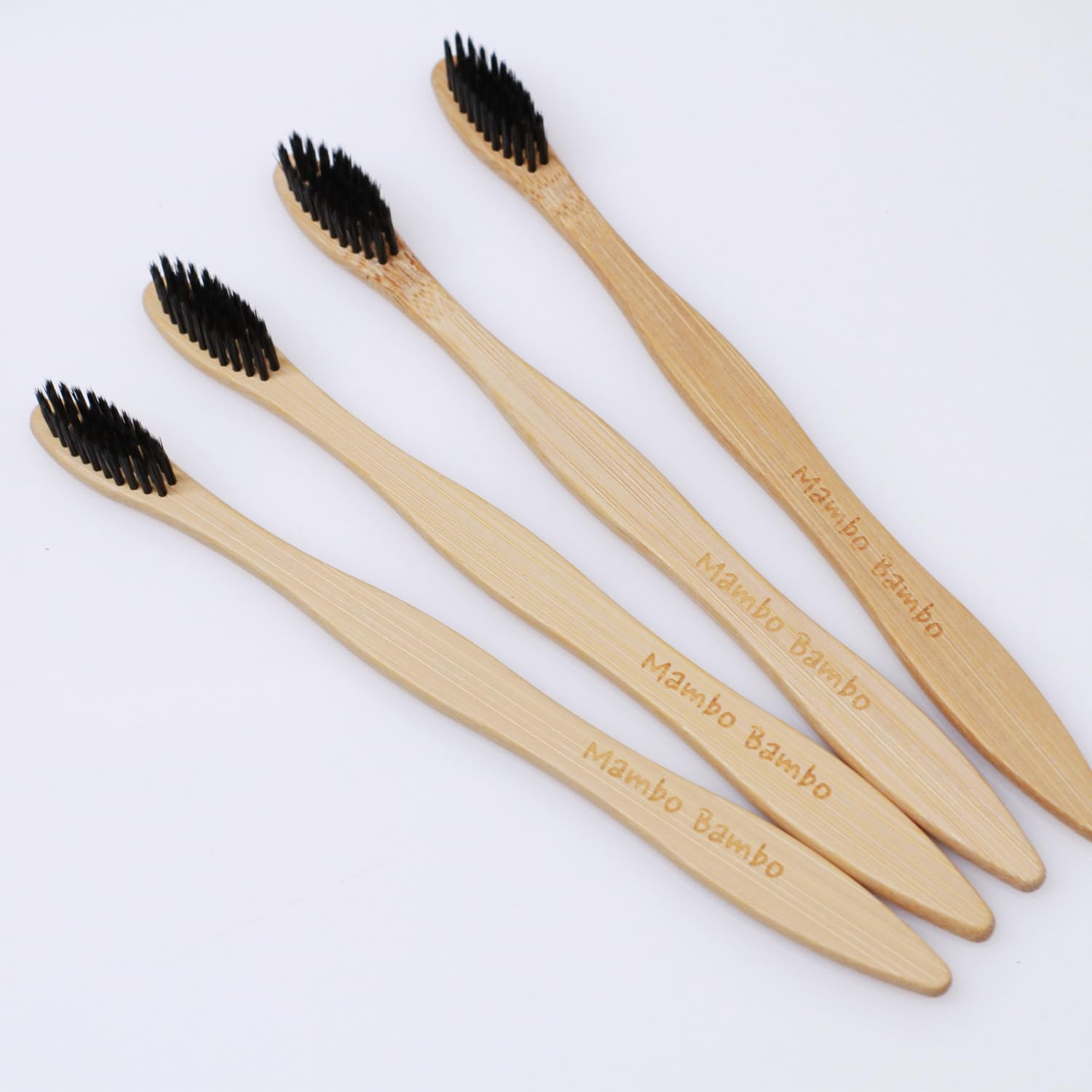 Eco-friendly bamboo toothbrush. Mambo Bambo
