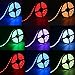 Sokani Led Strip Light Flexible Waterproof 16.4ft/ 300 LEDs SMD 5050 Color Changing/RGB Led Strip Lights Kit with 44 Key Remote +12V 5A Power Supply +IR Control Box