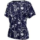 Misakia Womens Ruched Tops Casual T Shirts Dolman Short Sleeve Shirts Crewneck Summer Batwing Tops 2026