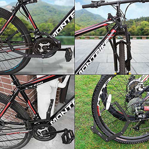 Toptrek Faltschloss mit Halterung Fahrradschloss Schlüssel Lang 94cm 8 Gelenken Fahrradschloß Sicherheitsstufe Level 7… – Bild 7