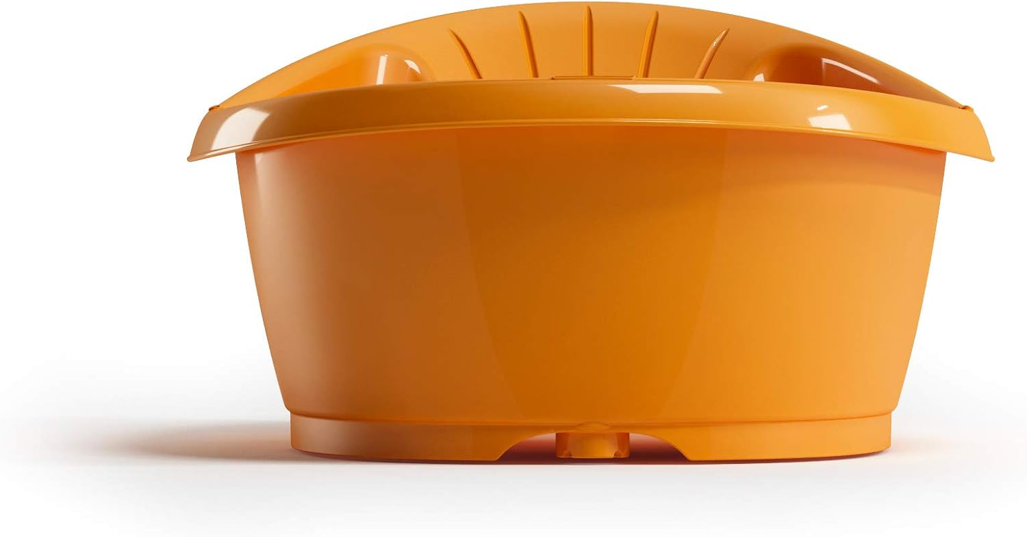 OKBABY Onda Baby Compact Bath for Baby 0-12 Months - Yellow, 1 Unità (Confezione da 1) - Image 3