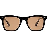 I-SEA Unisex Sunglasses - Rhythm (BLACK/COCOA POLARIZED)