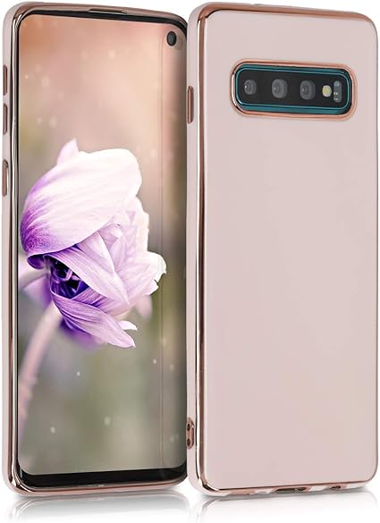Amazon Kwmobile 対応 Samsung Galaxy S10 ケース スマホカバー 金属コーティング 携帯 保護 ピンクゴールド サムスン ギャラクシー ケース カバー 通販