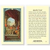 Artisan Owl Apostles Creed Last Supper Holy Cards (Set of 5)