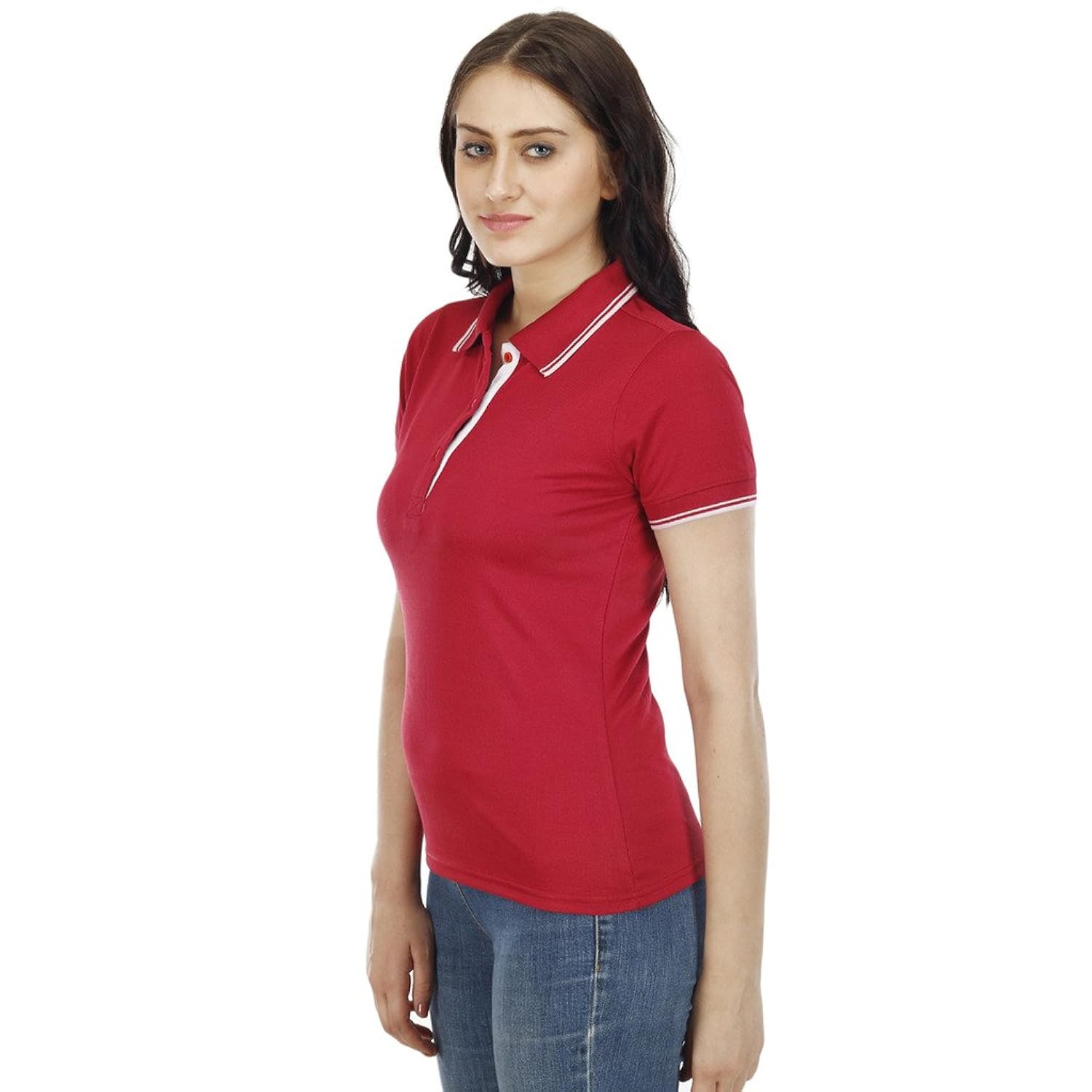 combo of pro lapes women's polo t-shirt with tipping