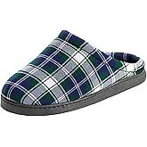 KingSize Men's Wide Width Fleece Clog Slippers