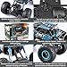 ZJTL Remote Control Toy Blue Rally Buggy RC Car 2.4Ghz 4 WD High Speed Crawler 1:18 Scale Size w/ Working Suspension, Spring Shock