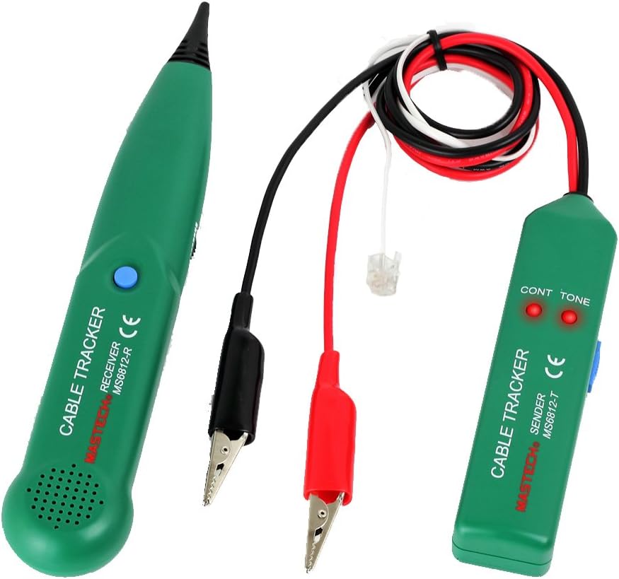 Proster Cable Tracker MS6812 Telephone Wire Tracker Network Cable