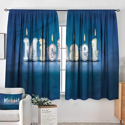 Amazon Com Michael Room Darkening Curtains Boys Birthday Party 72
