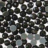 1440pcs Ss10 About 3mm Dmc Iron on Hot Fix Crystal Rhinestones Diamond Gems Wholesale (black)