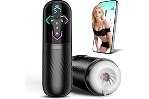 Male Mastusbafor with 5 Sucking Modes Automatic Tight Sleeve Hoodies Male Masterburbatar Hands Free, Pocket Puzzy Silicone El