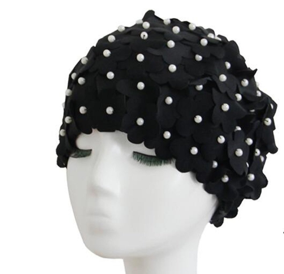 Retro Vintage Swim Caps and Bathing Caps