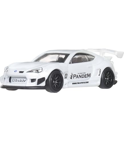 Amazon.com: Hot Wheels Car Culture Pandem Subaru BRZ 5/5, Blue