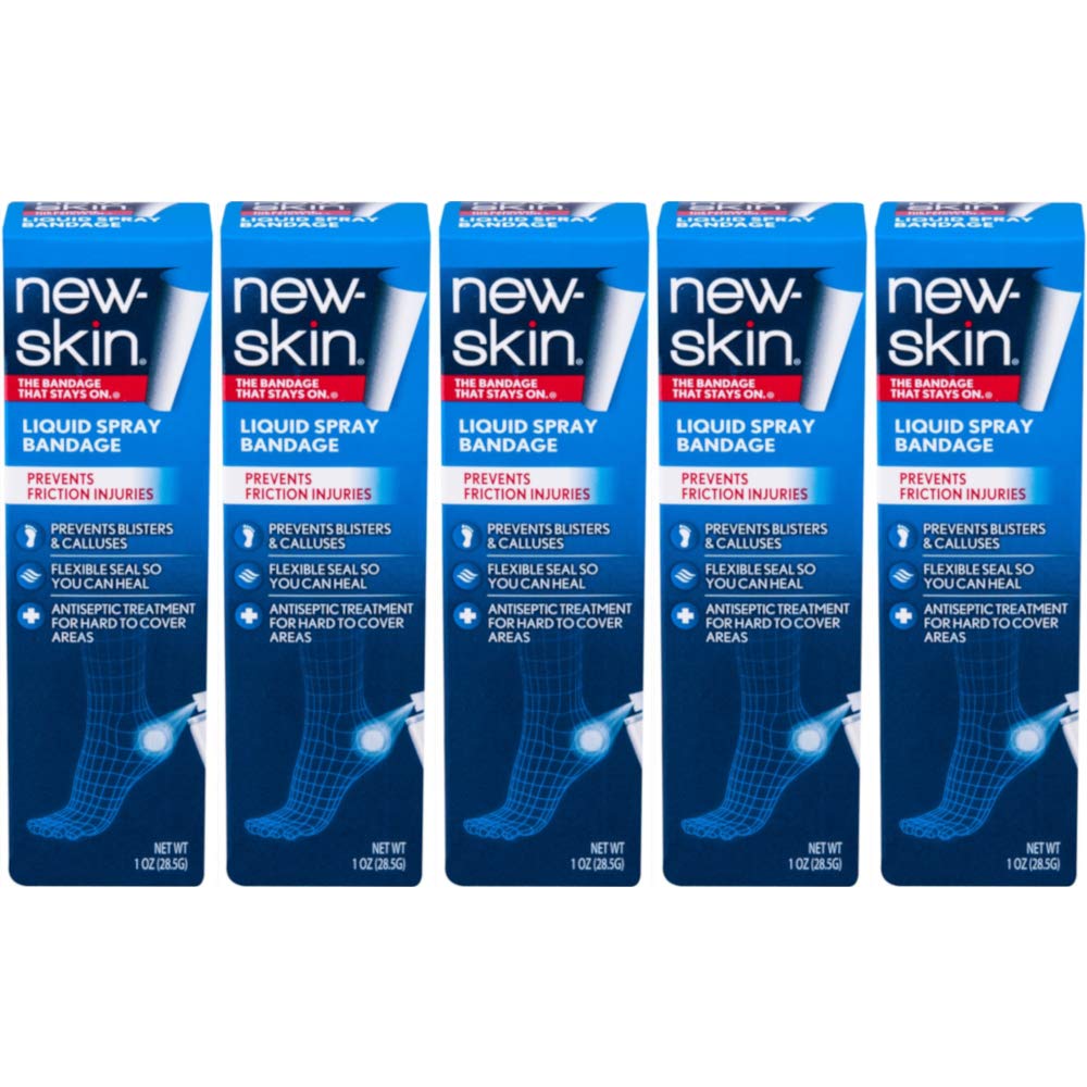 NewSkin Liquid Spray Bandage, 1 Ounces each (Value Pack of 5)