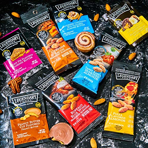 Legendary Foods Almond Butter, Peanut Butter & Flavored Almonds Keto