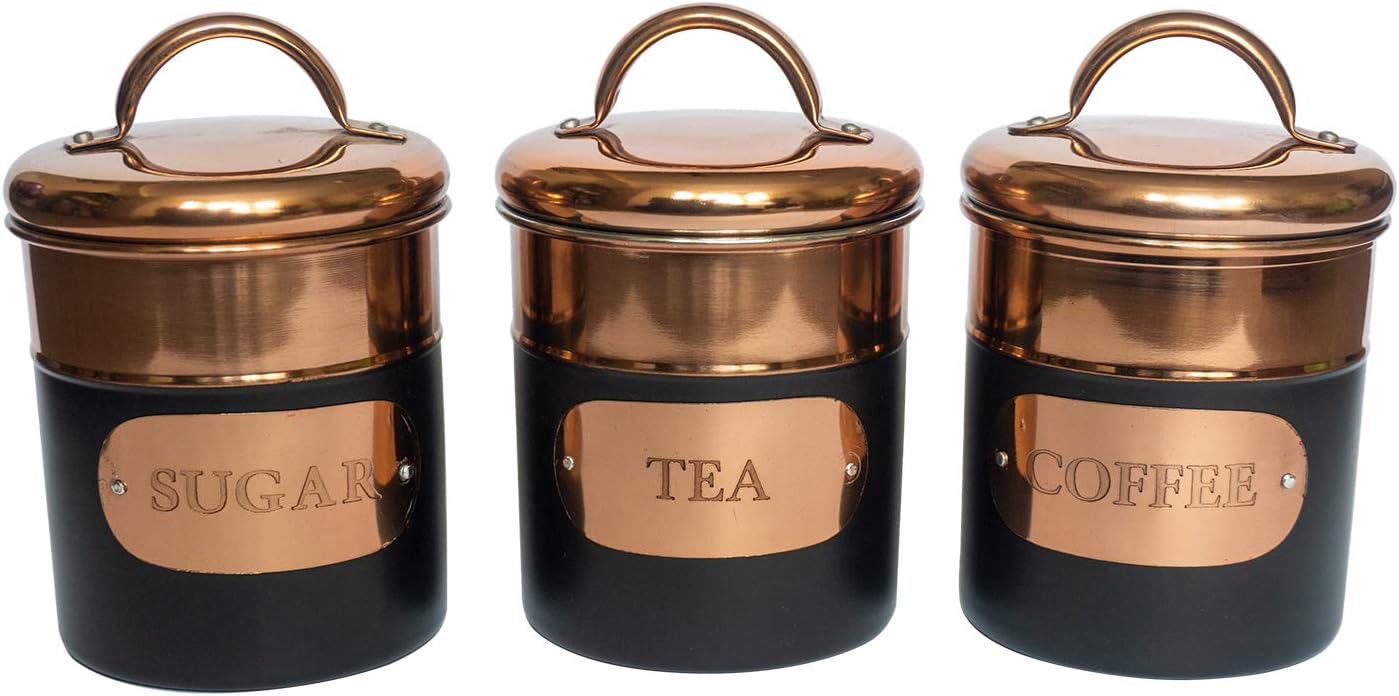 amazon uk tea coffee sugar canisters