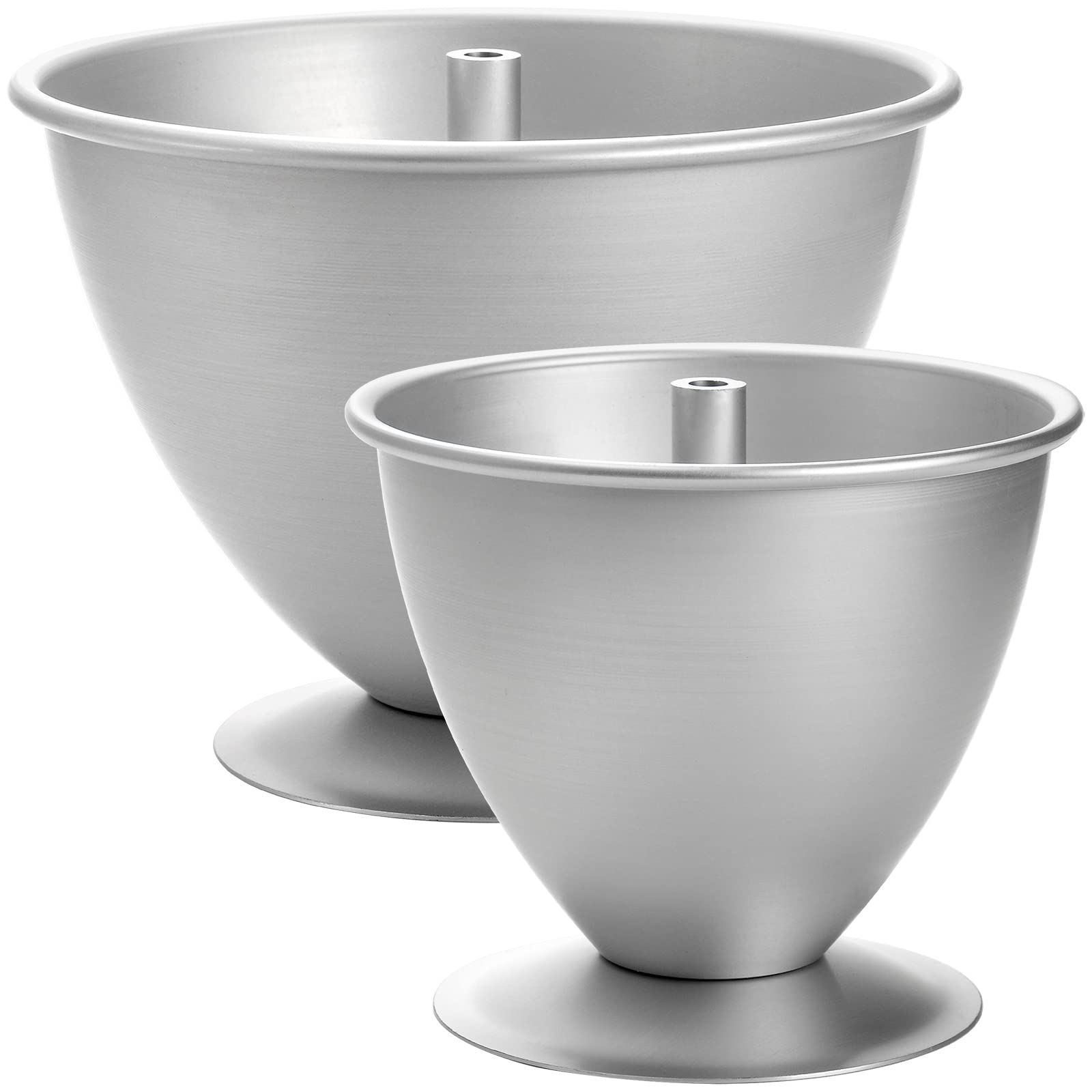 Cedilis 2 Pack Doll Cake Mold, 20 cm and 15 cm Princess Skirt Cake Pan, Non Stick Wonder Pan, Easy to Clean