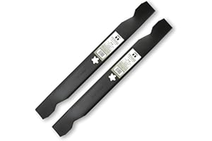 T TERRE Terre Products, 2 Pack High Lift Lawn Mower Blades, 42 Inch Deck, Compatible with Craftsman LT1000, Ariens, Husqvarna, Poulan, Snapper, Sears, Replacement for 138971, 134149, 138498, 532138971