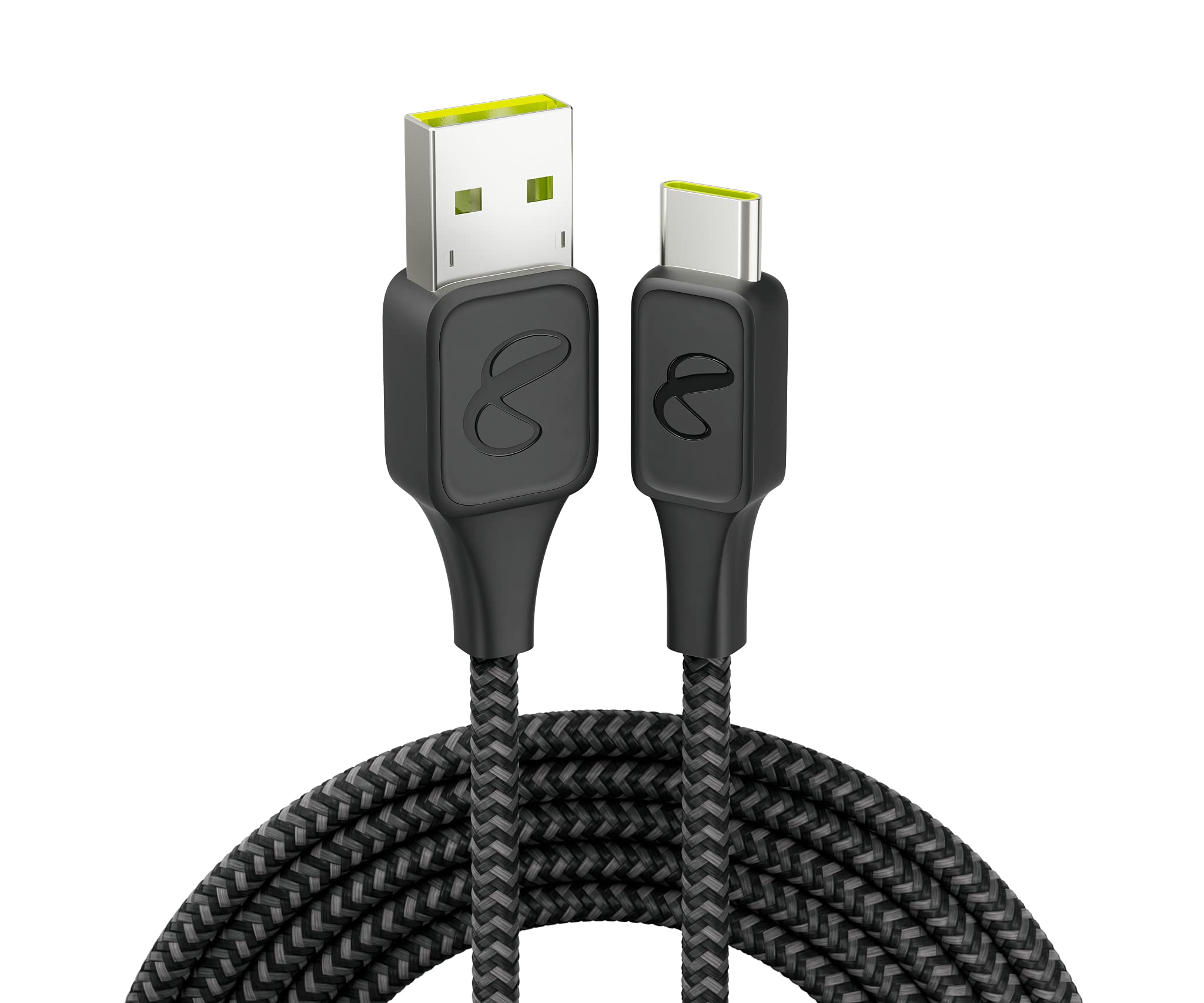 InfinityLab InstantConnect USB-A to USB-C - Charging Cable for USB-C Devices - Black
