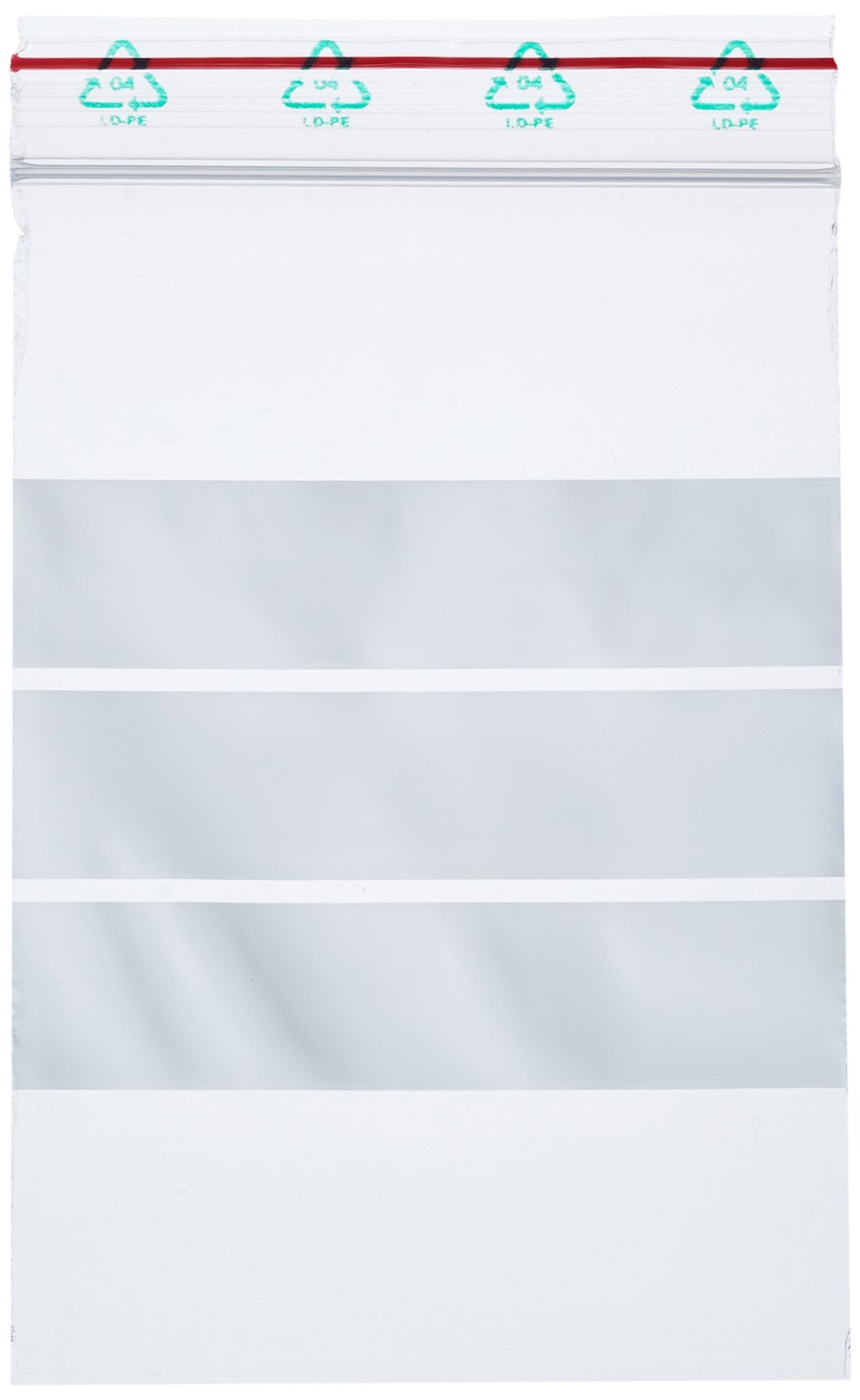 Neolab 1 7090 Polybag with labelling field, 70 mm x 100 mm (Pack of 100)