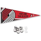 Portland Trailblazers Pennant Flag and Wall Tack Pads Mounts
