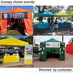 ABCCANOPY Ez Pop Up Canopy Tent with Sidewalls