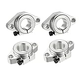 HiPicco 4pcs SHF16 Aluminum Linear Rod Rail Shaft