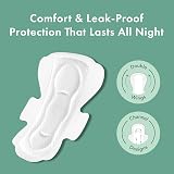 Rael Organic Cotton Cover Sanitary Towels Heavy Absorbency Large 24 view 2